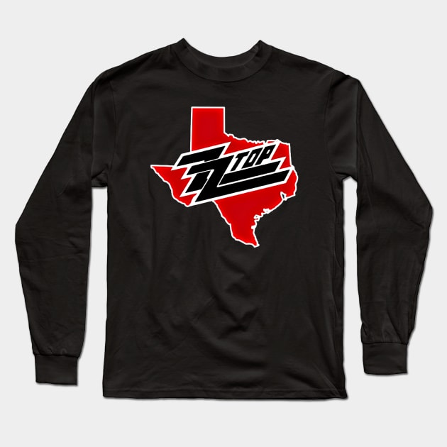 zz top Long Sleeve T-Shirt by scary poter